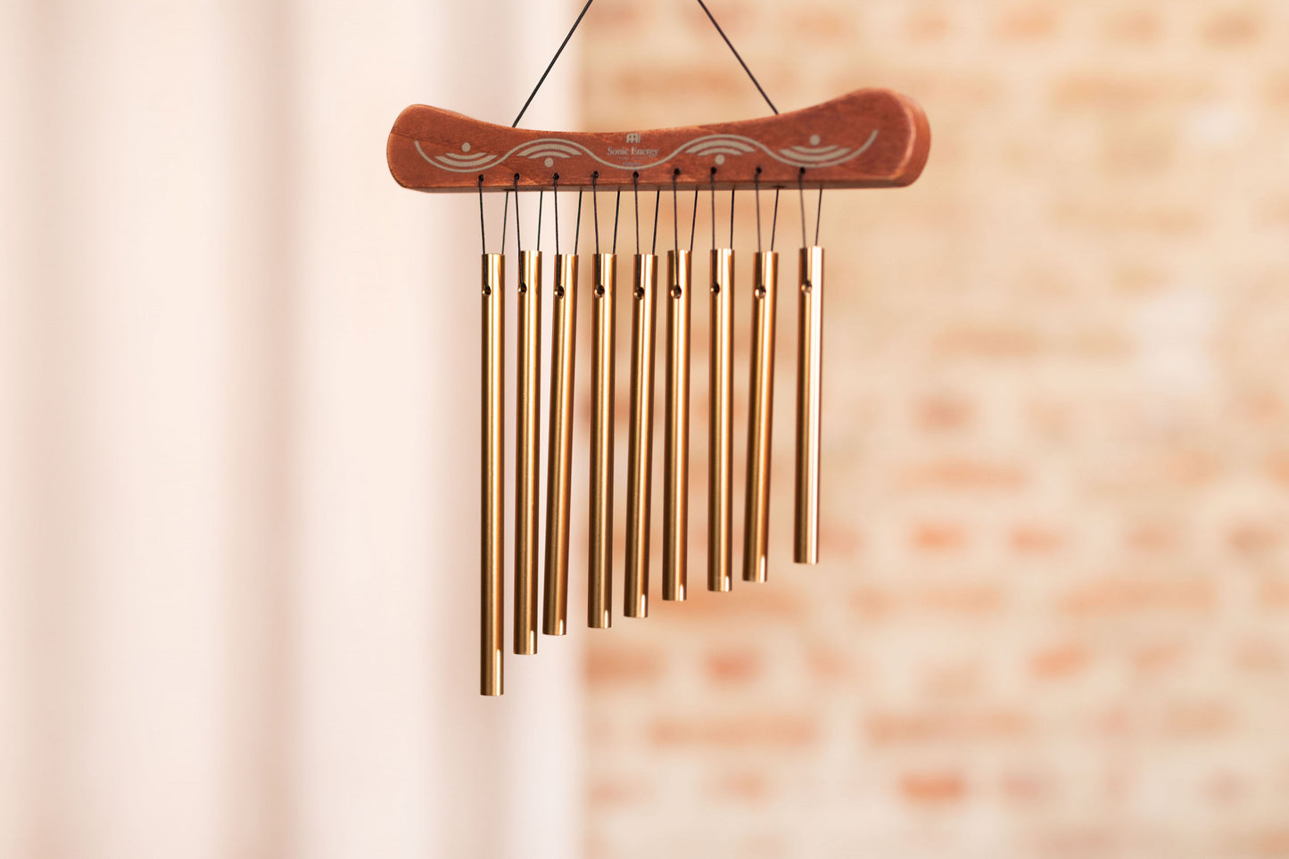 MEINL Sonic Energy Hand Chime 14"/36 cm - Bronze detail view 2 at Luna Panther