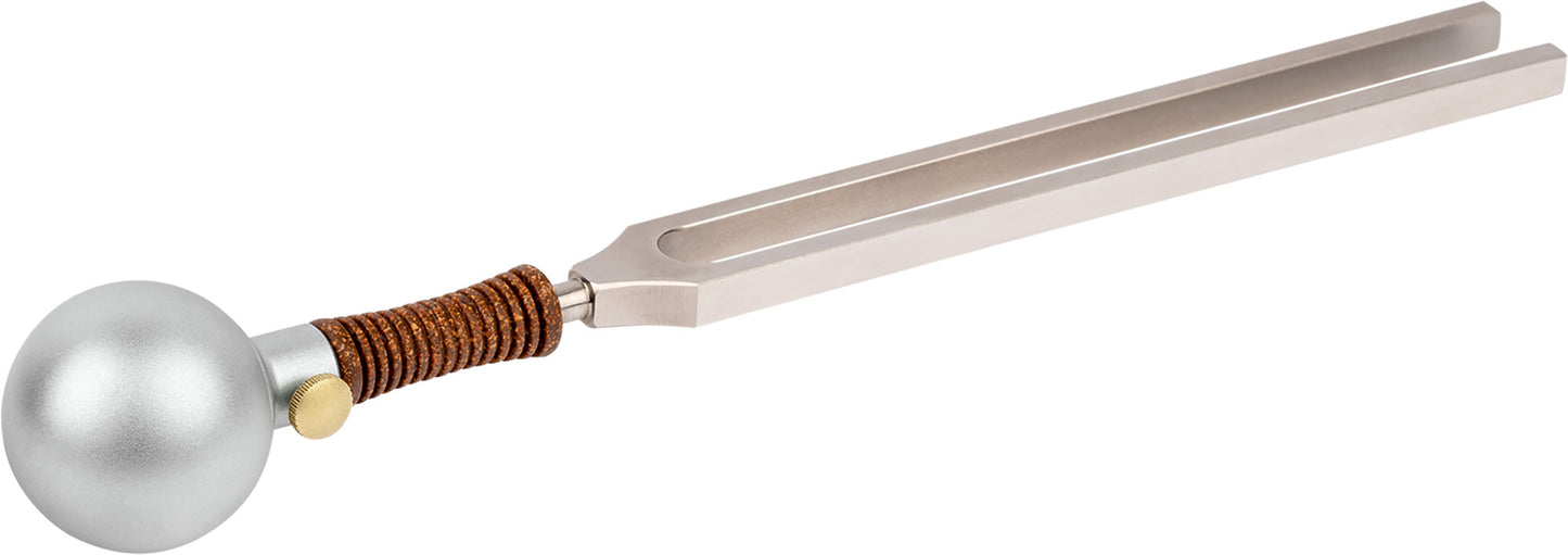 MEINL Sonic Energy Tuning Fork Vibration Foot Large - Silver detail view 11 at Luna Panther