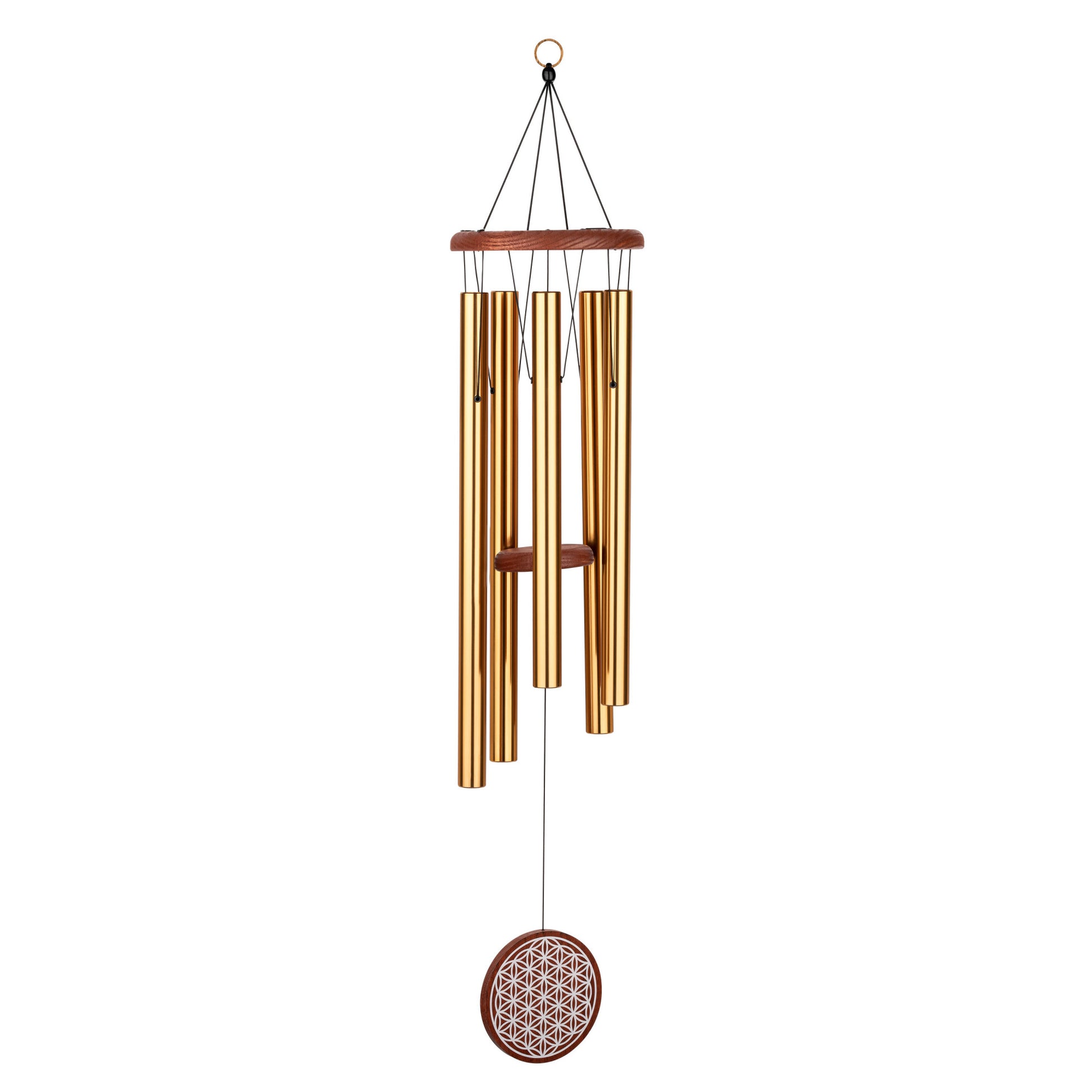 MEINL Sonic Energy Flower of Life Meditation Chime 36"/90 cm - 432 Hz - Bronze at Luna Panther