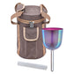 MEINL Sonic Energy 3.75"Essence Solfeggio Crystal Singing Bowl Sol 741 Hz, Lavender Purple detail view 2 at Luna Panther
