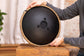 MEINL Sonic Energy Octave Steel Tongue Drum 16" - D Kurd/9 Notes/440 Hz - Lasered Floral Design detail view 7 at Luna Panther