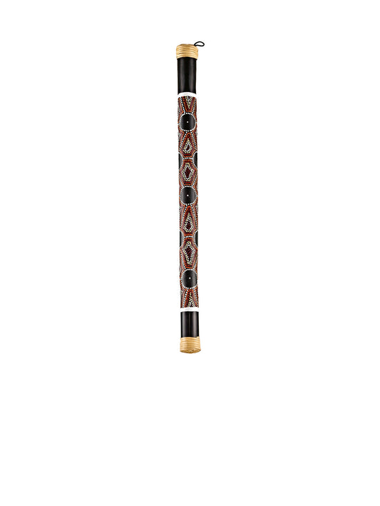 MEINL Sonic Energy Bamboo Rainstick Medium - Dot Painted/Black at Luna Panther