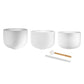 MEINL Sonic Energy 3-piece Crystal Singing Bowl Set, C3 / E3 / G3, 440 Hz detail view 8 at Luna Panther