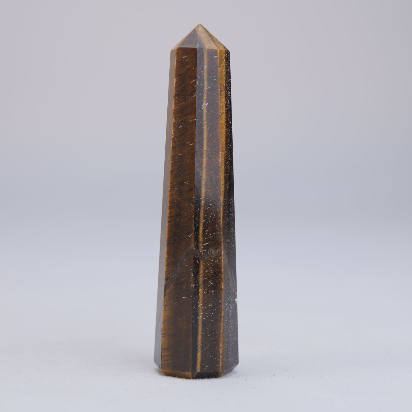 Tigers Eye Obelisk 50g natural crystal tower side-2