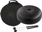 MEINL Sonic Energy Steel Tongue Drum 12" - G Major/8 Notes/440 Hz - Black detail view 7 at Luna Panther