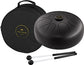 MEINL Sonic Energy Steel Tongue Drum 12" - A Akebono/8 Notes/440 Hz - Black detail view 8 at Luna Panther