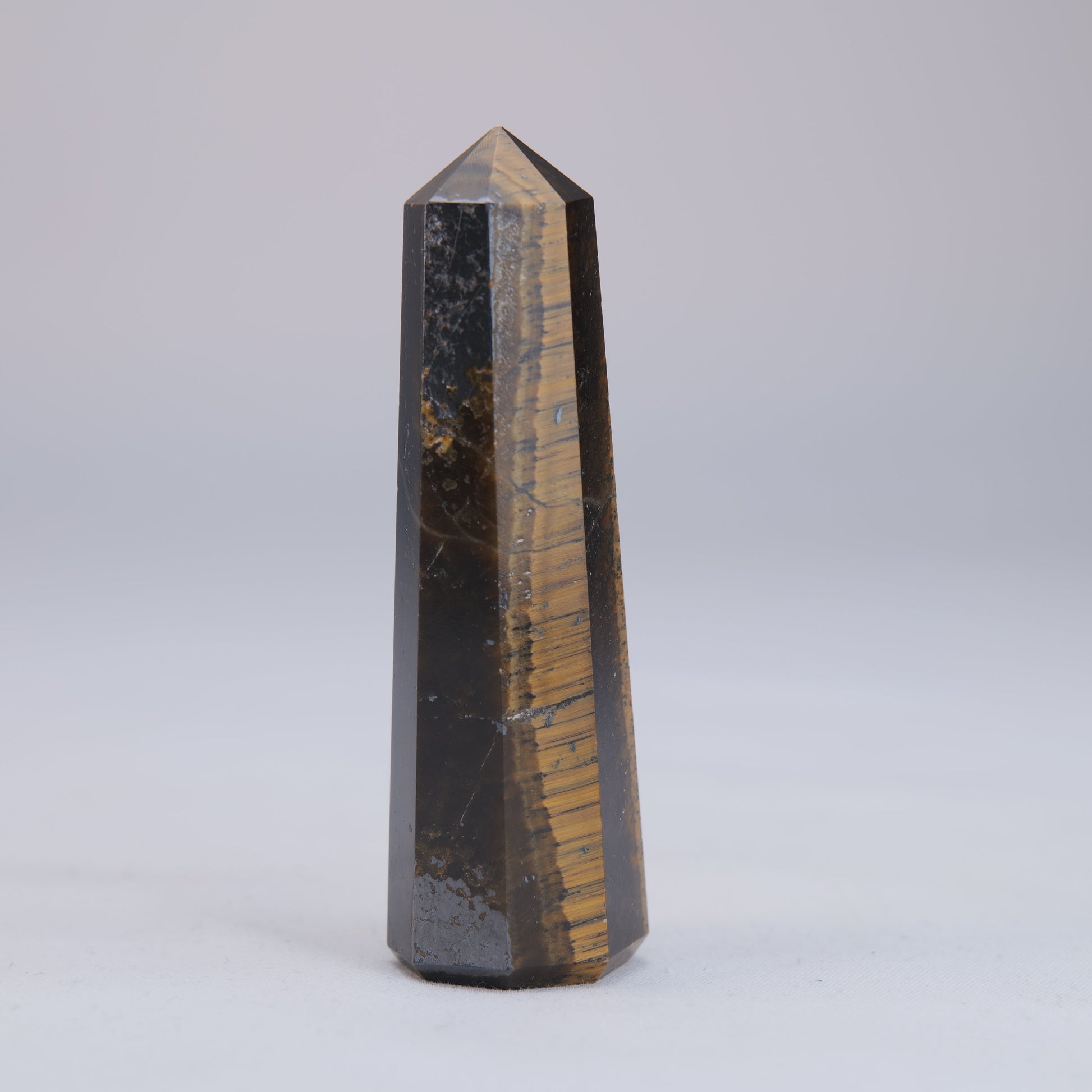 Tigers Eye Obelisk 56g natural crystal tower additional-1