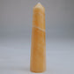 Yellow Banded Calcite Point 57g side-2