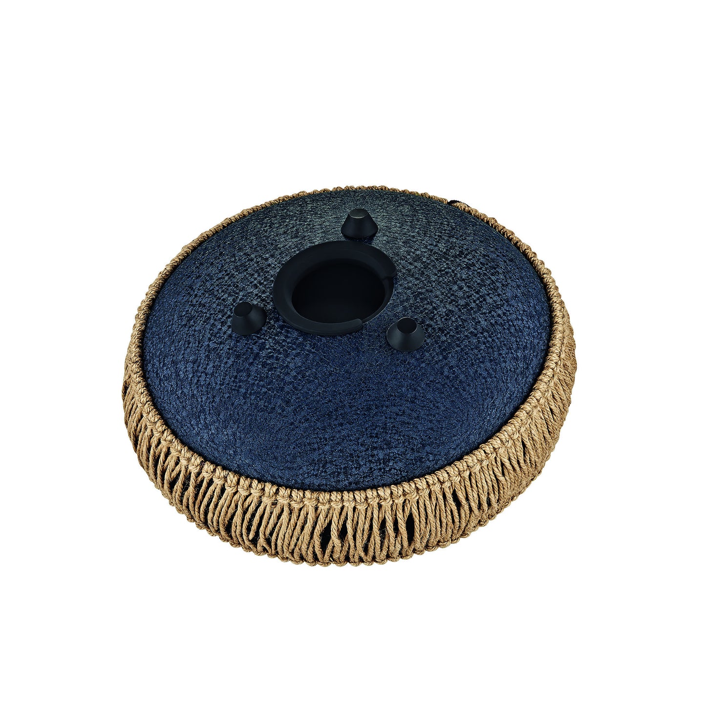 MEINL Sonic Energy Medium Octave Steel Tongue Drum 10" - C Minor/8 Notes/432 Hz - Navy Blue detail view 9 at Luna Panther