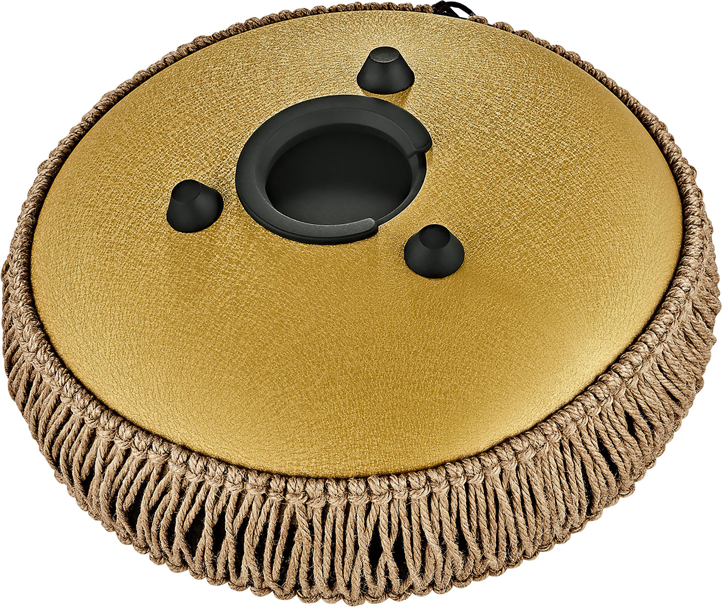 MEINL Sonic Energy Medium Octave Steel Tongue Drum 10" - C Major/8 Notes/432 Hz - Gold detail view 13 at Luna Panther