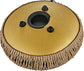 MEINL Sonic Energy Medium Octave Steel Tongue Drum 10" - C Major/8 Notes/432 Hz - Gold detail view 13 at Luna Panther