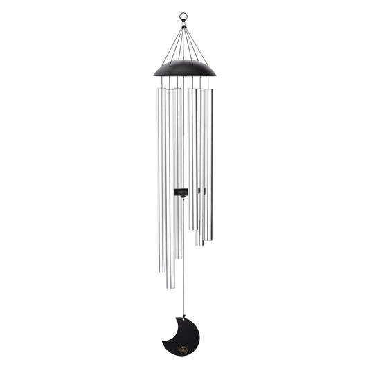 MEINL Sonic Energy Moon Meditation Chime 44"/110 cm - 432 Hz - Round Arch/Silver at Luna Panther