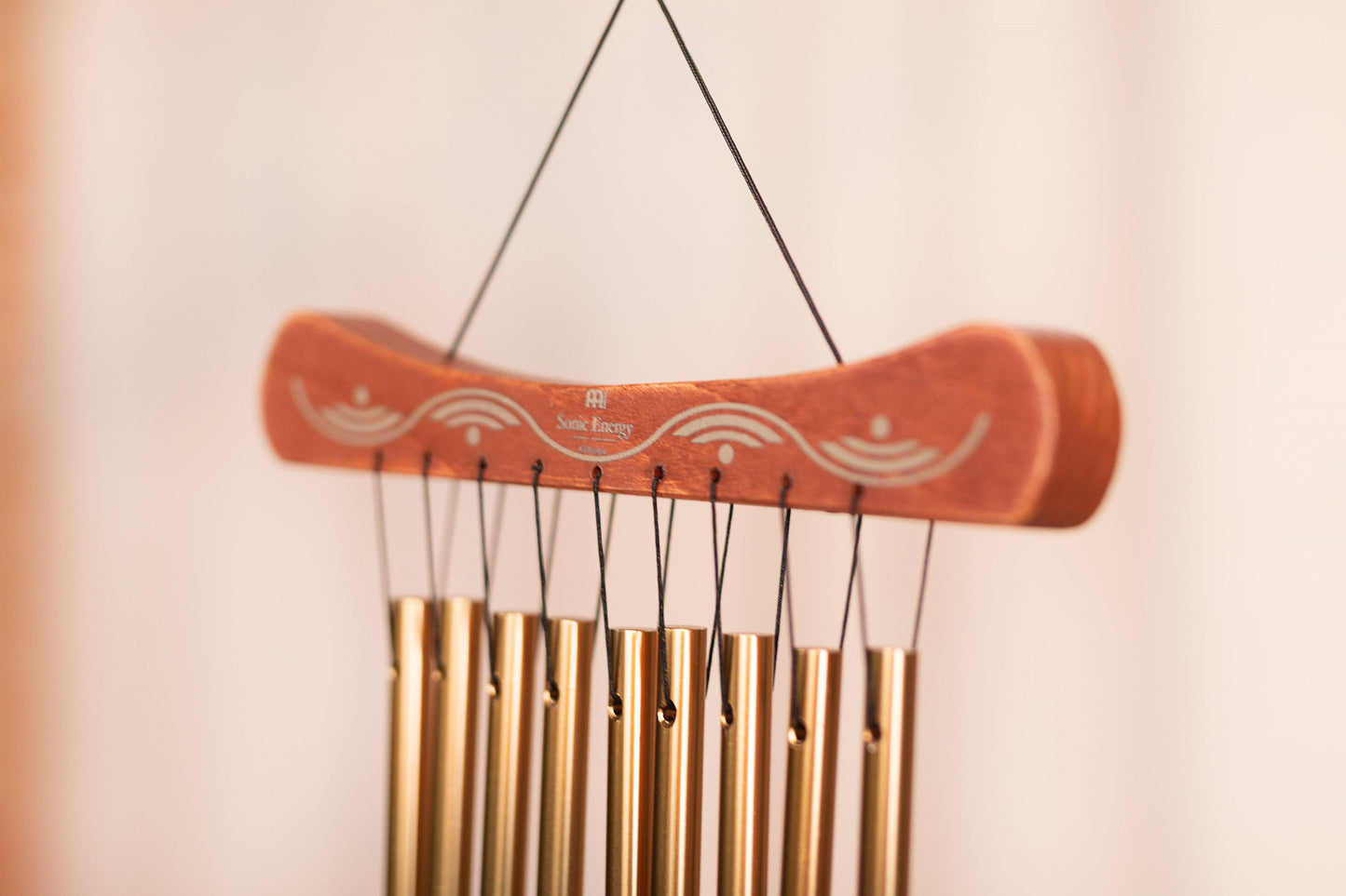 MEINL Sonic Energy Hand Chime 14"/36 cm - Bronze detail view 5 at Luna Panther