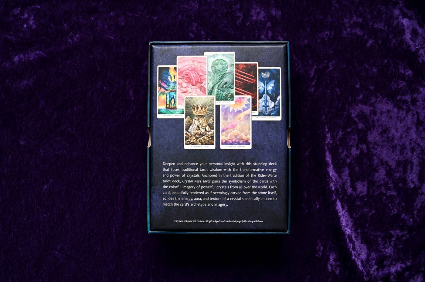Crystal Keys Tarot: 78 Cards & 176-Page Full-Color Guidebook: Paperback; 220 pages / English