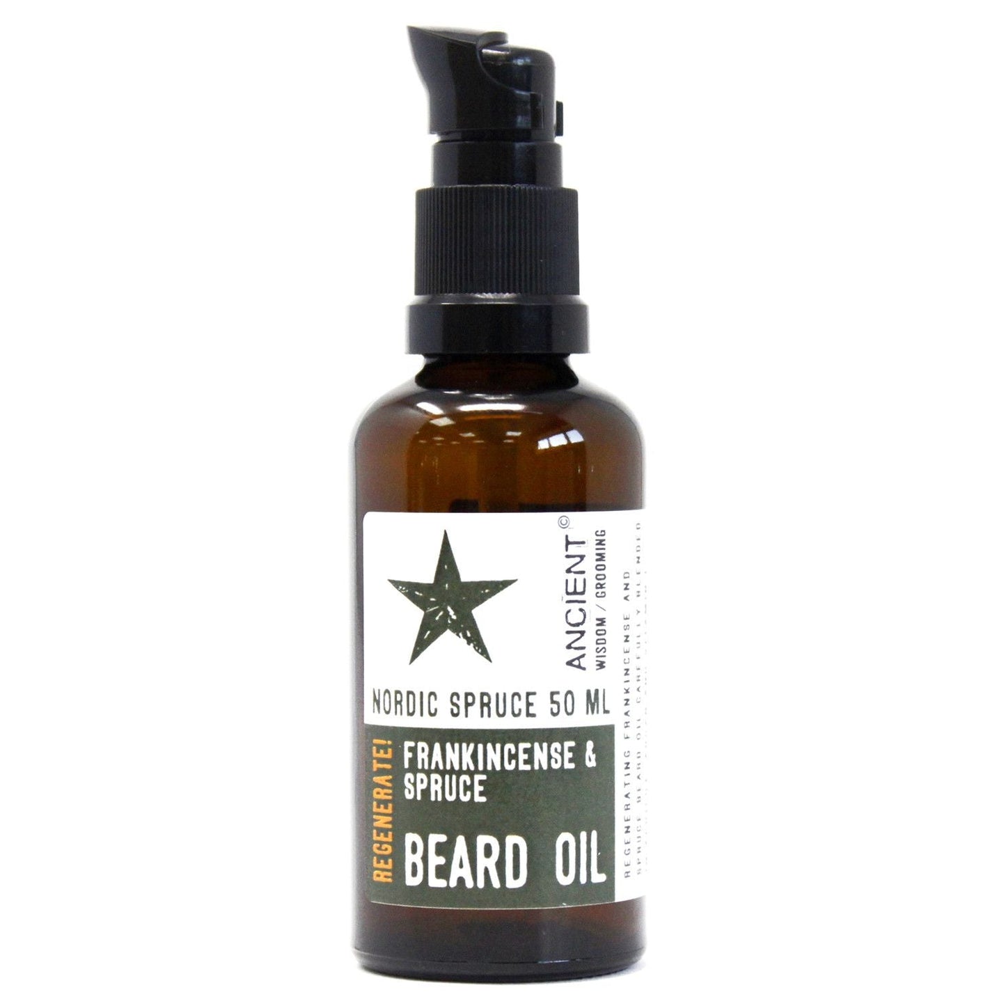 50ml Beard Oil - Nordic Spruce - Regenerate! - Luna Panther