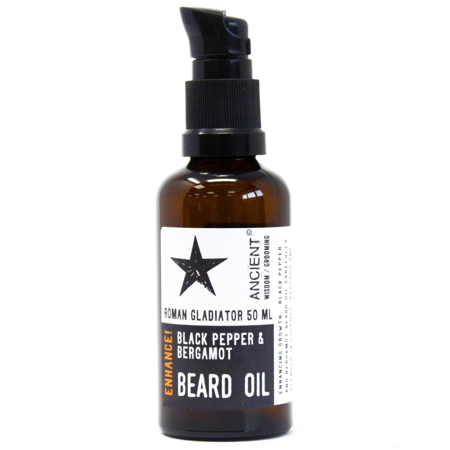 50ml Beard Oil - Roman Gladiator - Enhance! - Luna Panther
