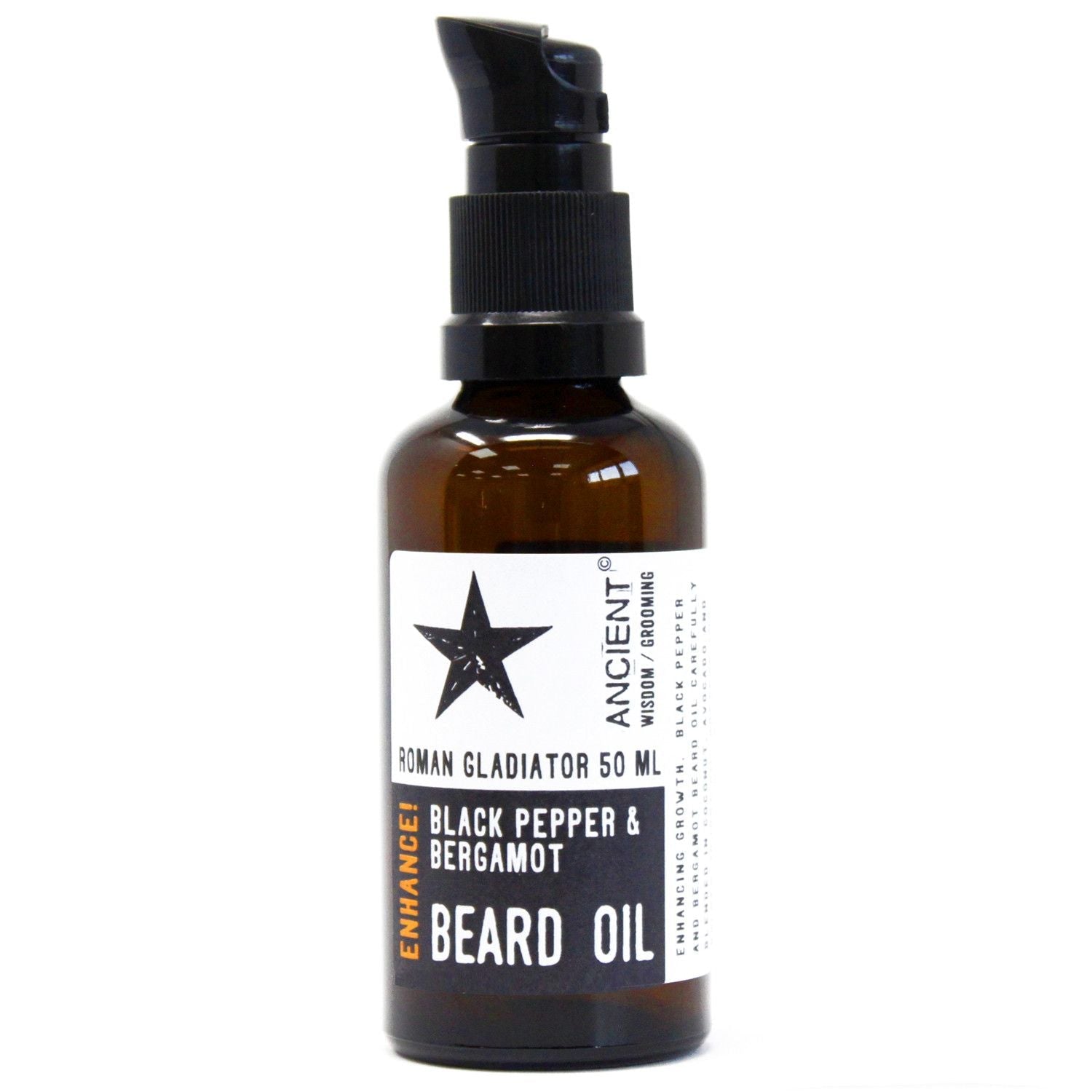 50ml Beard Oil - Roman Gladiator - Enhance! - Luna Panther