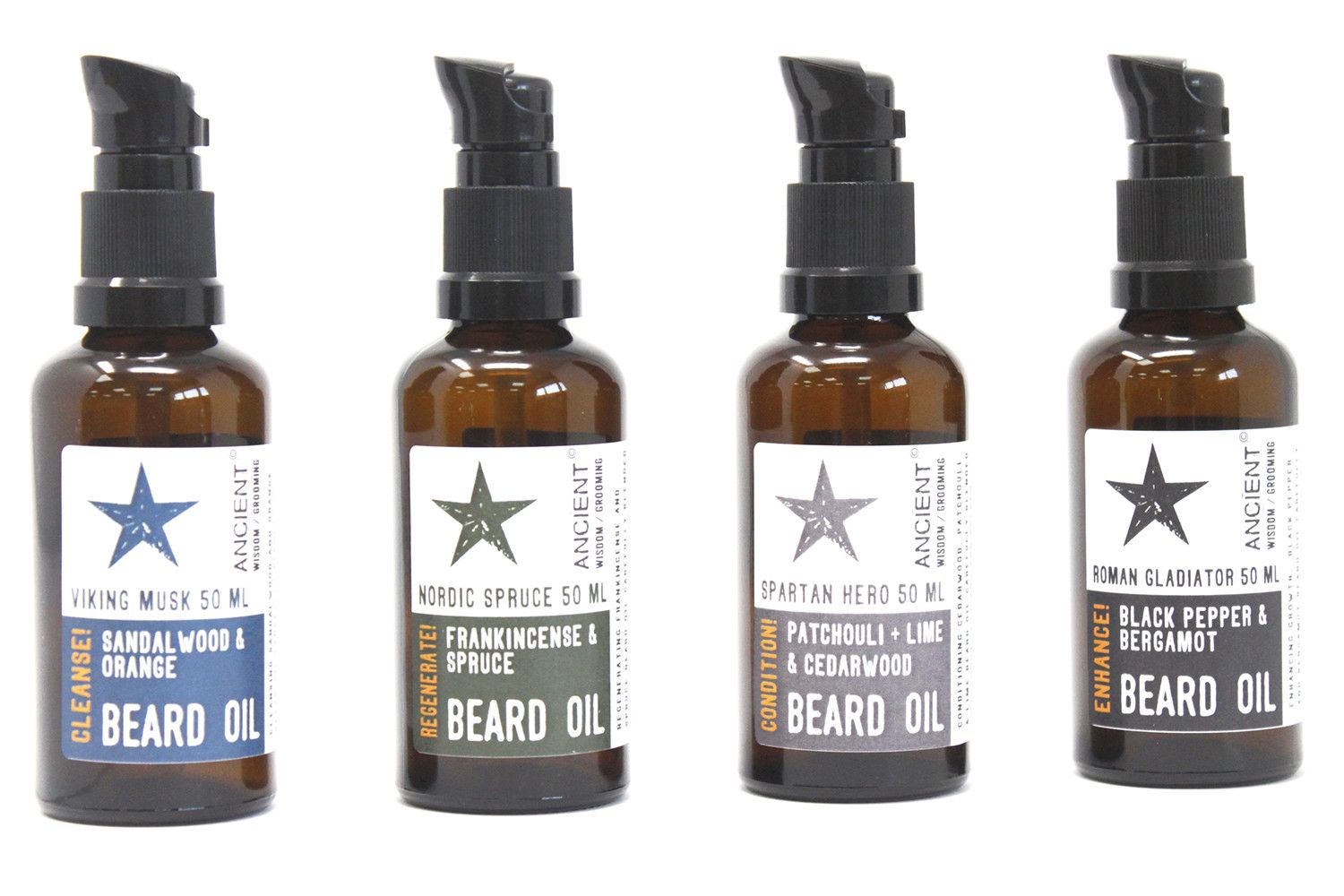 50ml Beard Oil - Viking Musk - Cleanse! - Luna Panther