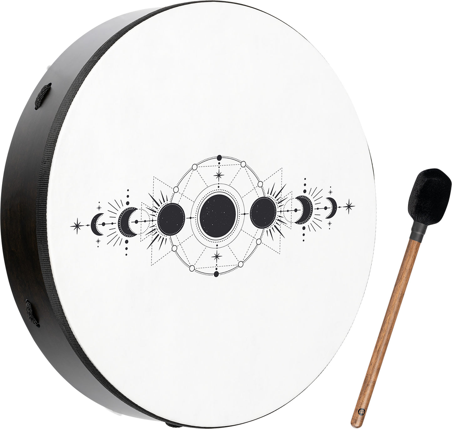 MEINL Sonic Energy Moon Phases Ritual Drum 18" - True Feel Synthetic Head detail view 11 at Luna Panther