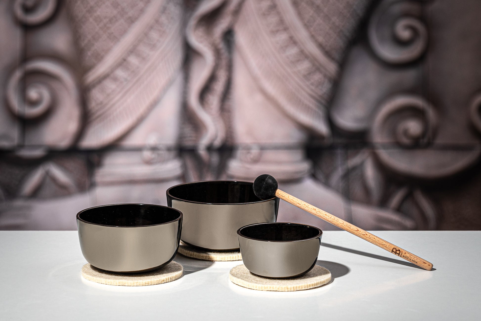 MEINL Sonic Energy Nagi Singing Bowl Set - 3 pcs detail view 6 at Luna Panther