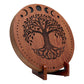 MEINL Sonic Energy 12" Rain Disk, Stream Sound, Moon Phases & Tree of Life Carving detail view 3 at Luna Panther