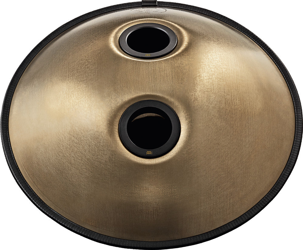 MEINL Sonic Energy Sensory Handpan Stainless Steel C# Minor 9 Notes 432 Hz - Vintage Gold detail view 17 at Luna Panther