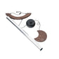 MEINL Sonic Energy Moon Meditation Chime 35"/88 cm - 432 Hz - Curved Suspension/Silver detail view 9 at Luna Panther
