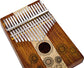 Meinl Sonic Energy Sound Hole Kalimba - 17 tones, maple + acacia detail view 2 at Luna Panther