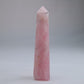 Rose Quartz Tower 89g front