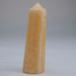Yellow Banded Calcite Point 65g back