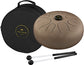 MEINL Sonic Energy Steel Tongue Drum 12" - G Minor/8 Notes/440 Hz - Pearl Grey detail view 10 at Luna Panther