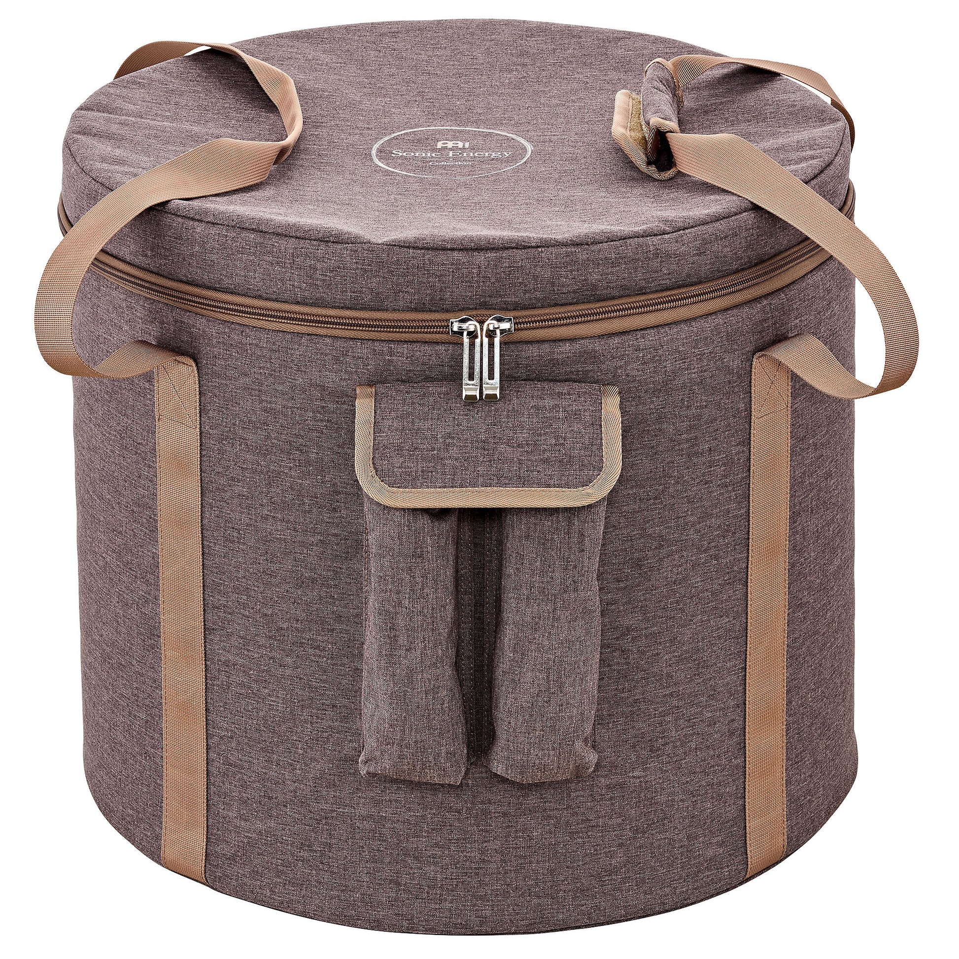 MEINL Sonic Energy 16" Crystal Singing Bowl Bag, for 15" & 16" bowls - Brown at Luna Panther