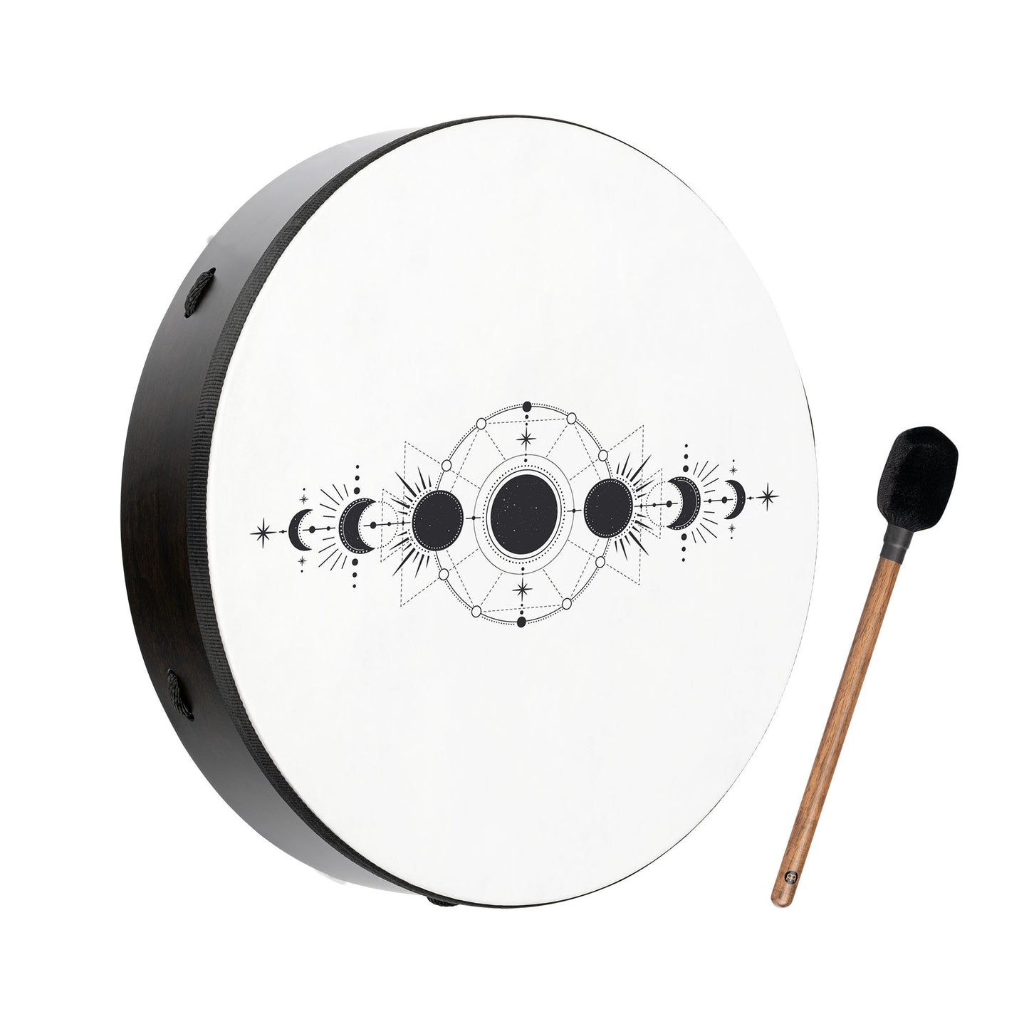 MEINL Sonic Energy Moon Phases Ritual Drum 18" - True Feel Synthetic Head detail view 6 at Luna Panther