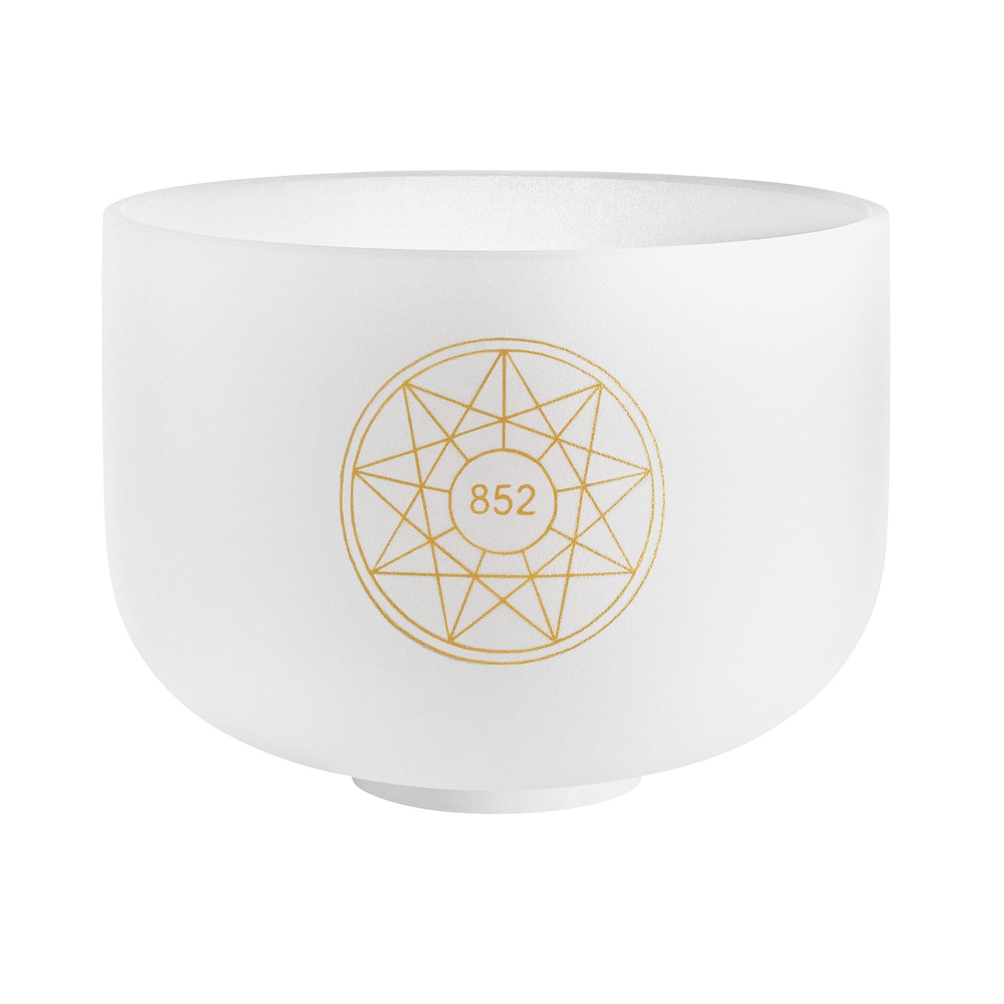 MEINL Sonic Energy Solfeggio Crystal Singing Bowl 10" - G#4/La/852 Hz at Luna Panther