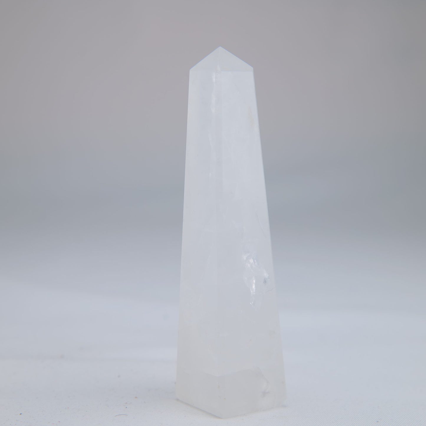 Clear Quartz Tower 67g side