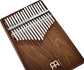 Meinl Sonic Energy Solid Kalimba - 17 notes, black walnut detail view 4 at Luna Panther