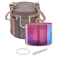 MEINL Sonic Energy 8" Essence Solfeggio Crystal Singing Bowl 174 Hz, Brandy Rose detail view 2 at Luna Panther