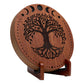 MEINL Sonic Energy 10" Rain Disk, Stream Sound, Moon Phases & Tree of Life Carving detail view 3 at Luna Panther