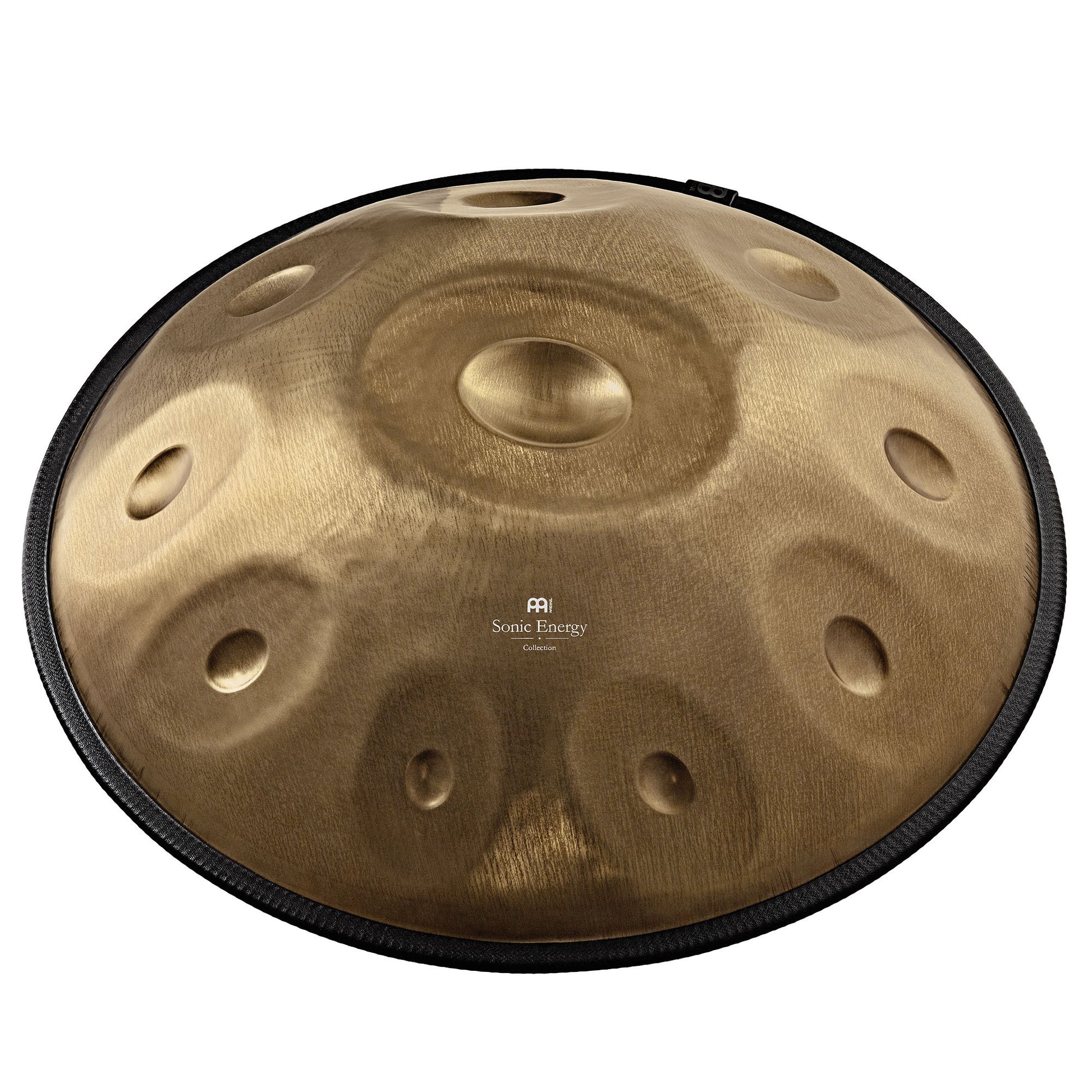 MEINL Sonic Energy Sensory Handpan Stainless Steel D Kurd 10 Notes 440 Hz - Vintage Gold detail view 12 at Luna Panther