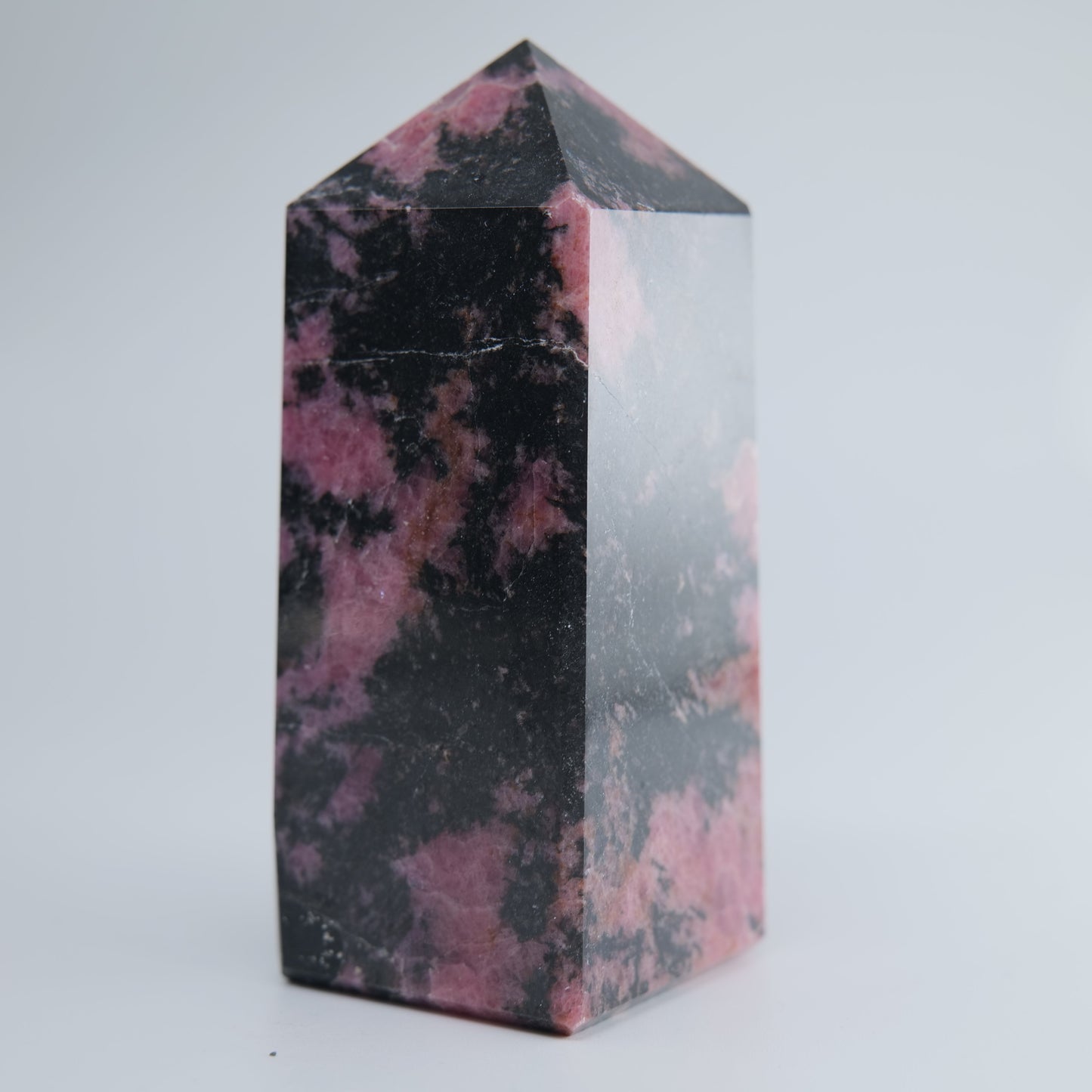 Rhodonite Tower 425g natural crystal tower additional-1