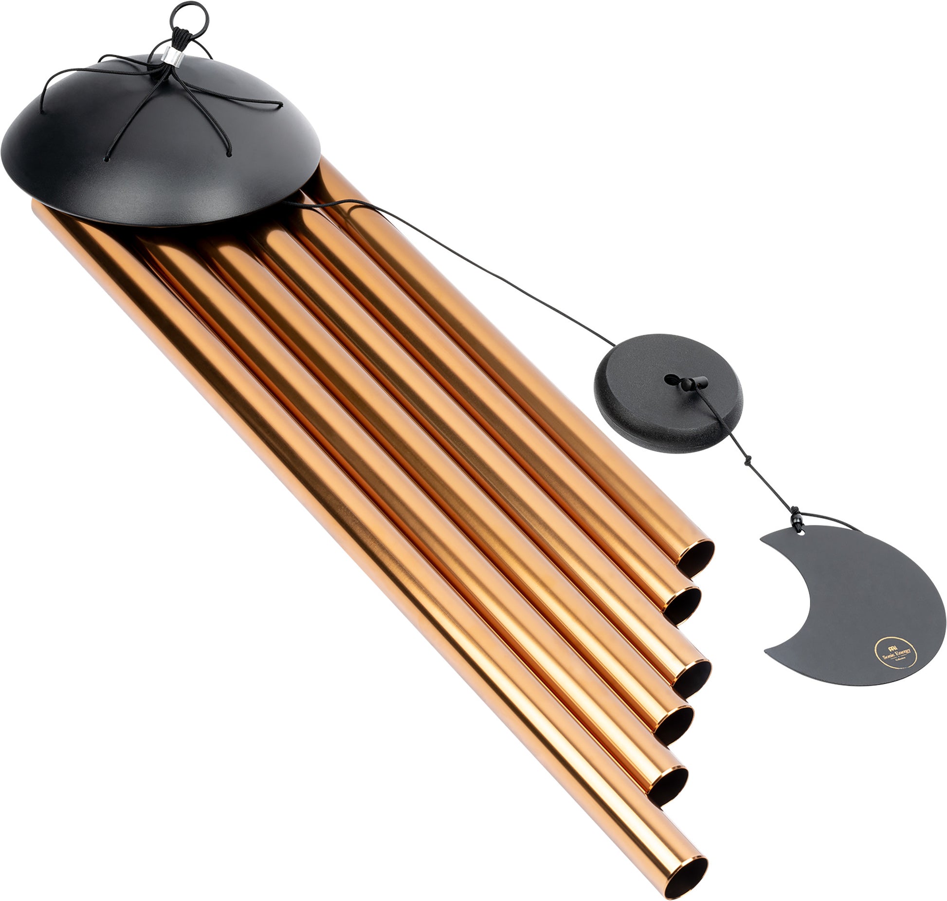 MEINL Sonic Energy Moon Meditation Chime 44"/110 cm - 432 Hz - Round Arch/Bronze detail view 10 at Luna Panther