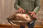 MEINL Sonic Energy Sensory Handpan, Stainless Steel, F Pygmy, 11 Notes, 440 Hz, Vintage copper detail view 8 at Luna Panther