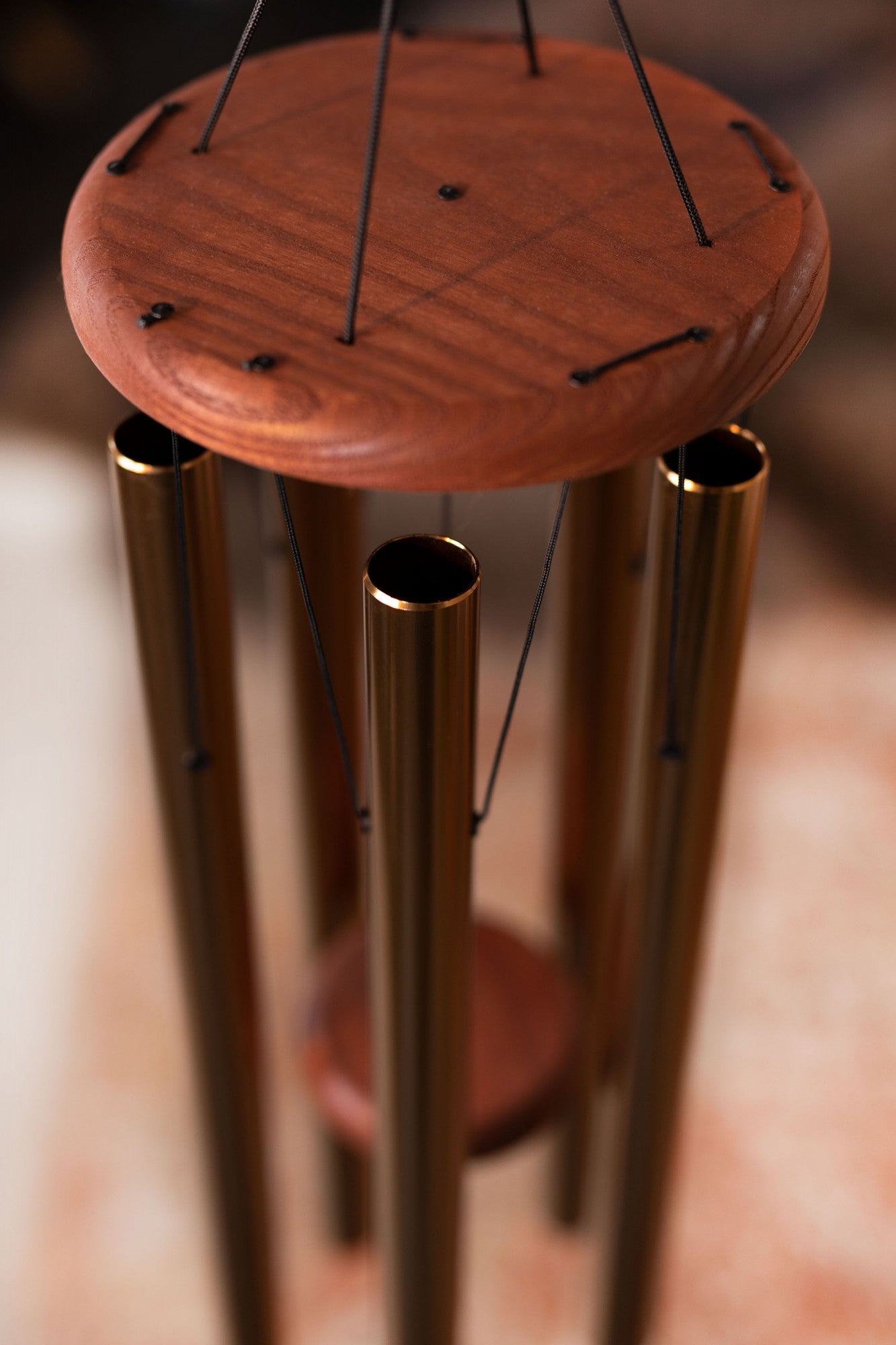 MEINL Sonic Energy Flower of Life Meditation Chime 36"/90 cm - 432 Hz - Bronze detail view 8 at Luna Panther
