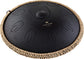 MEINL Sonic Energy Octave Steel Tongue Drum 16" - D Kurd/9 Notes/44 Hz - Black at Luna Panther