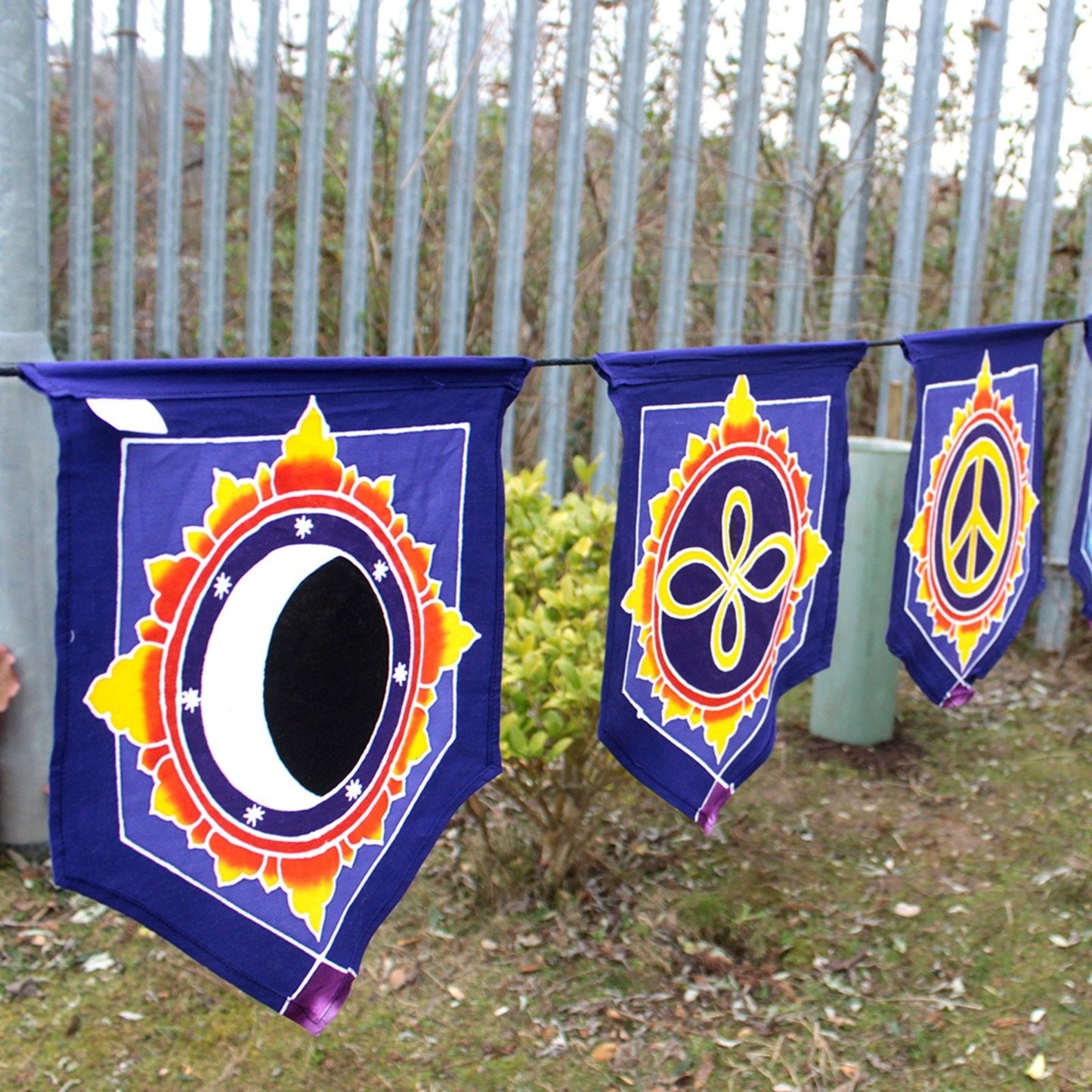 7 Flags Banner - Love in the Centre - Luna Panther