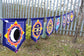 7 Flags Banner - Love in the Centre - Luna Panther