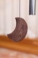 MEINL Sonic Energy Moon Meditation Chime 49"/125 cm - 432 Hz - Curved Suspension/Silver detail view 5 at Luna Panther
