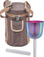 MEINL Sonic Energy 3.75"Essence Solfeggio Crystal Singing Bowl Sol 741 Hz, Lavender Purple detail view 8 at Luna Panther
