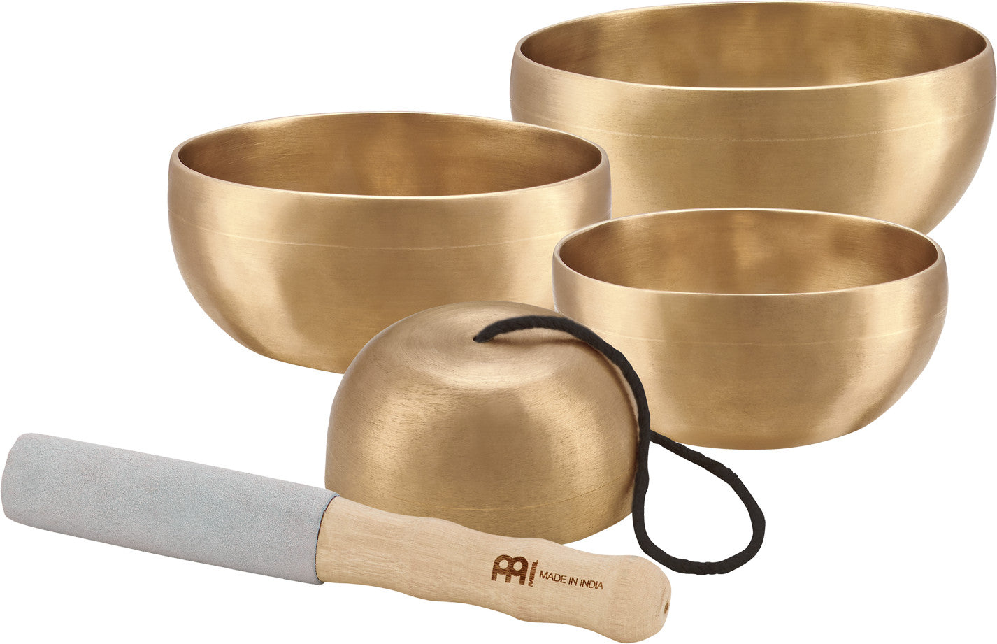 MEINL Sonic Energy Universal Series Singing Bowl Set 5 pcs - 250/400/500/600/g + Mallet at Luna Panther