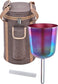 MEINL Sonic Energy 5.75" Essence Solfeggio Crystal Singing Bowl Re 417 Hz, Copper Brown detail view 8 at Luna Panther
